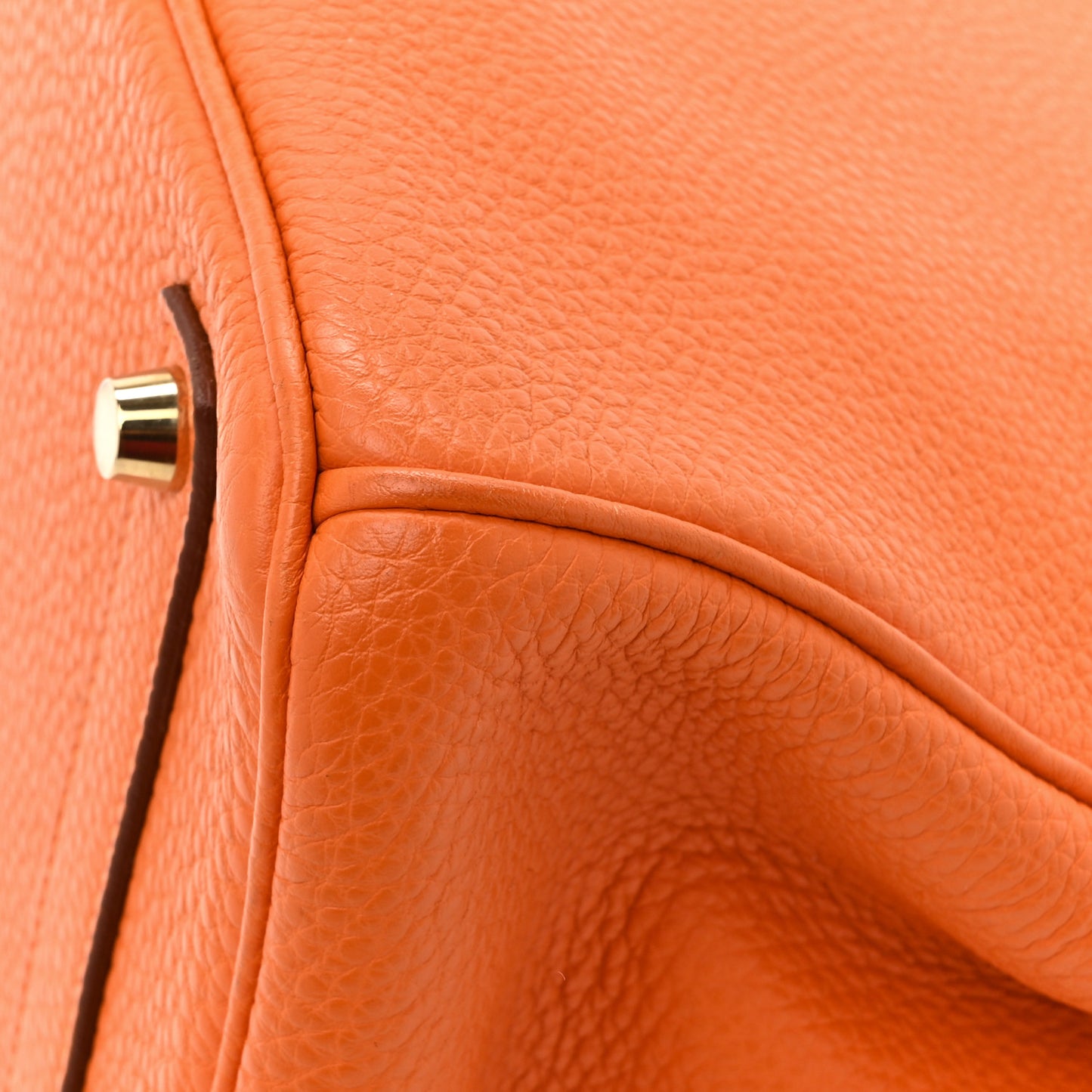 Togo Birkin 35 Orange