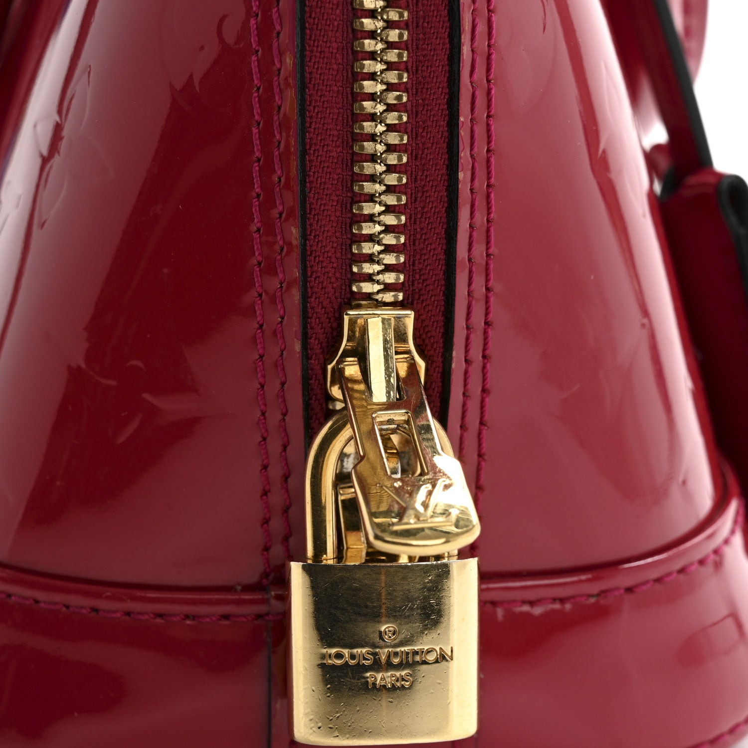 Louis Vuitton Vernis Alma BB Rose Indien 13 of 16