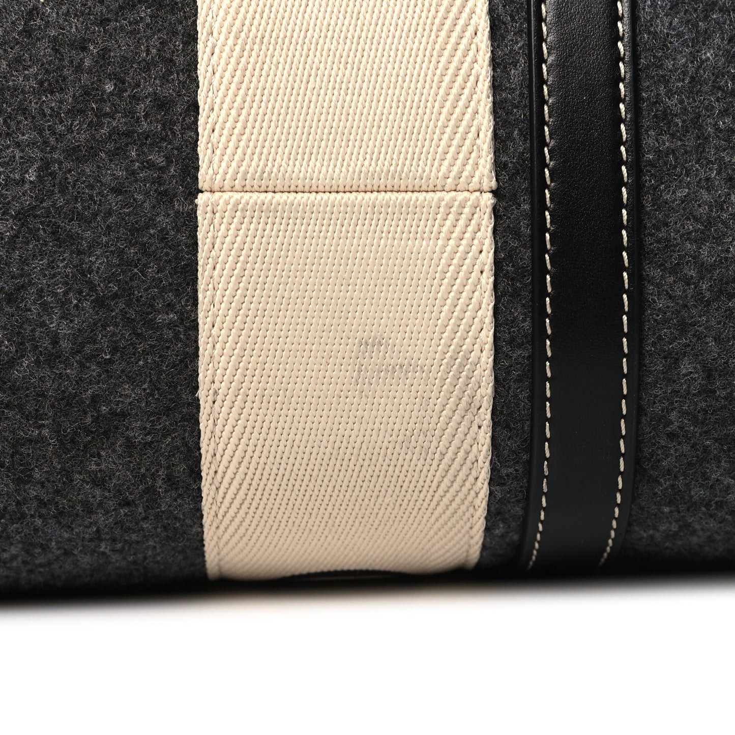 Felt Large Woody Ribbon Tote Cashmere Grey