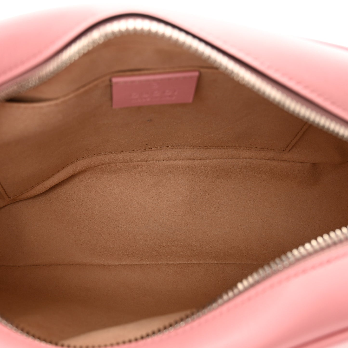 Calfskin Matelasse Small GG Marmont Chain Shoulder Bag Wild Rose