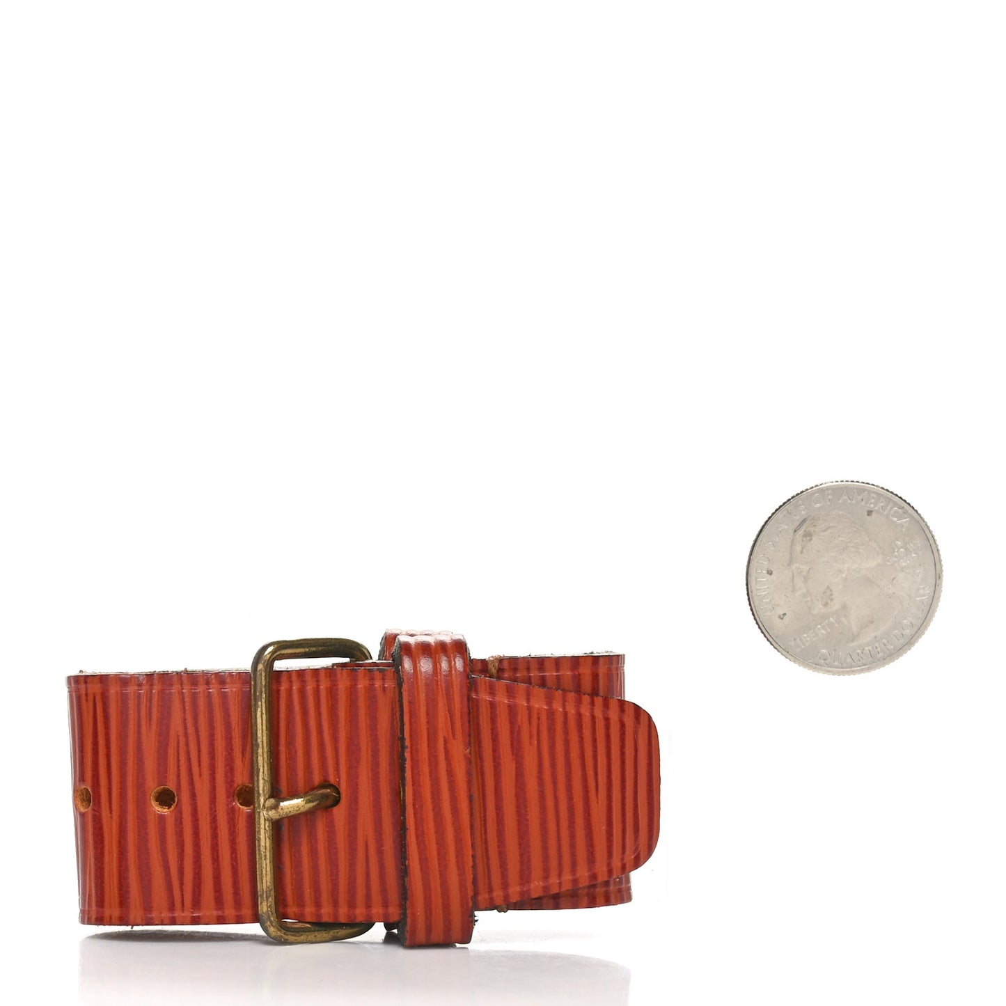 Epi Luggage Tag and Loop Set Fawn