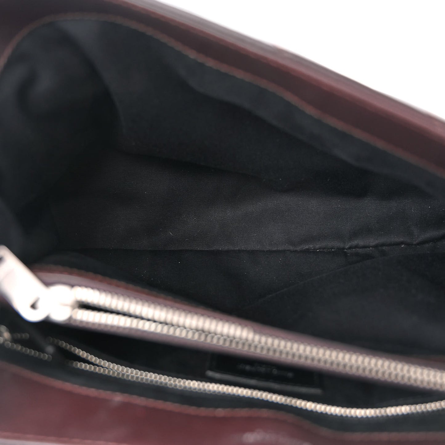 Calfskin Y Quilted Monogram Medium Loulou Chain Satchel Amaranto