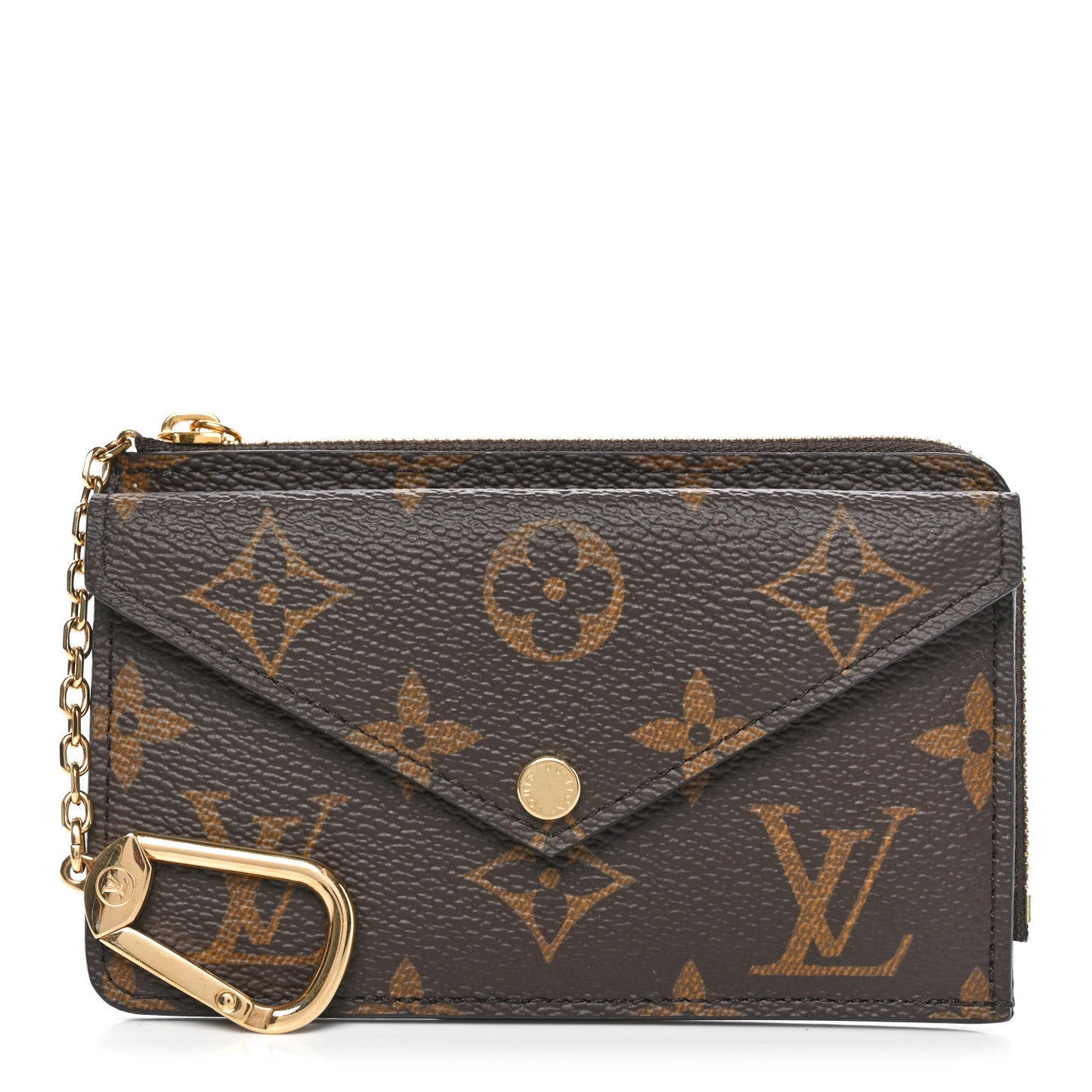Monogram Recto Verso Card Holder Black