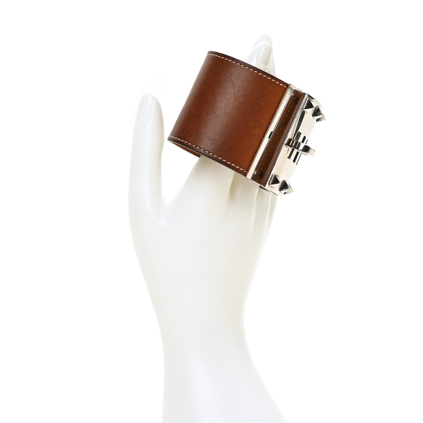 Barenia Kelly Extreme Dog Bracelet S Fauve