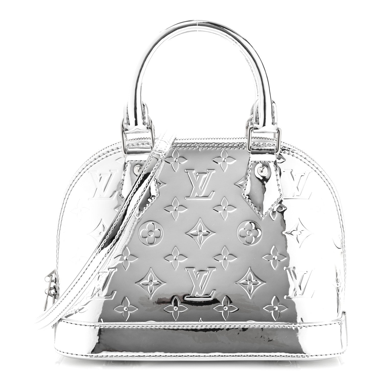 Louis Vuitton Monogram Miroir Alma BB Silver 1782312 – FASHIONPHILE