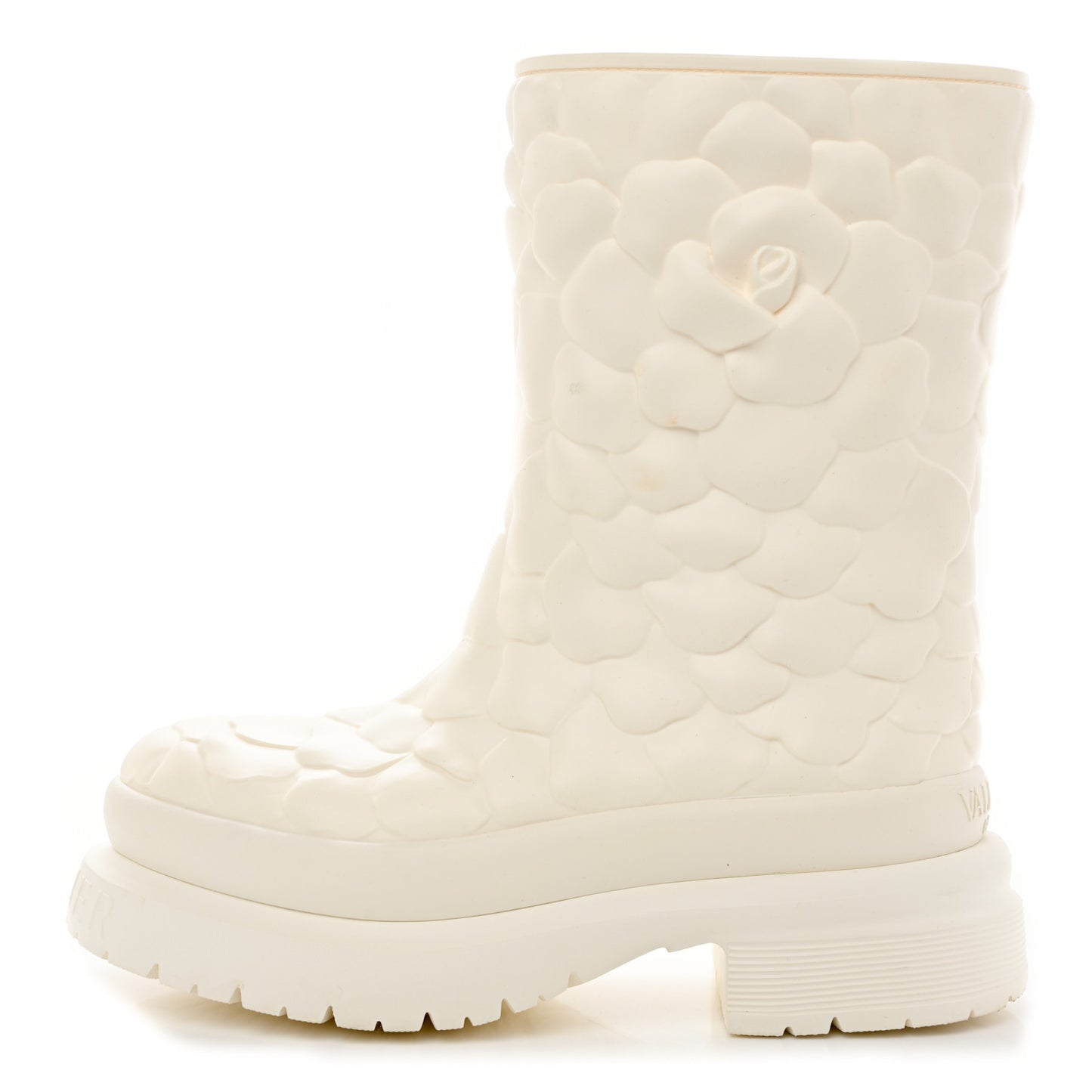 Rubber Atelier 03 Rose Edition 30/50mm Short Rainboots 41 Avorio