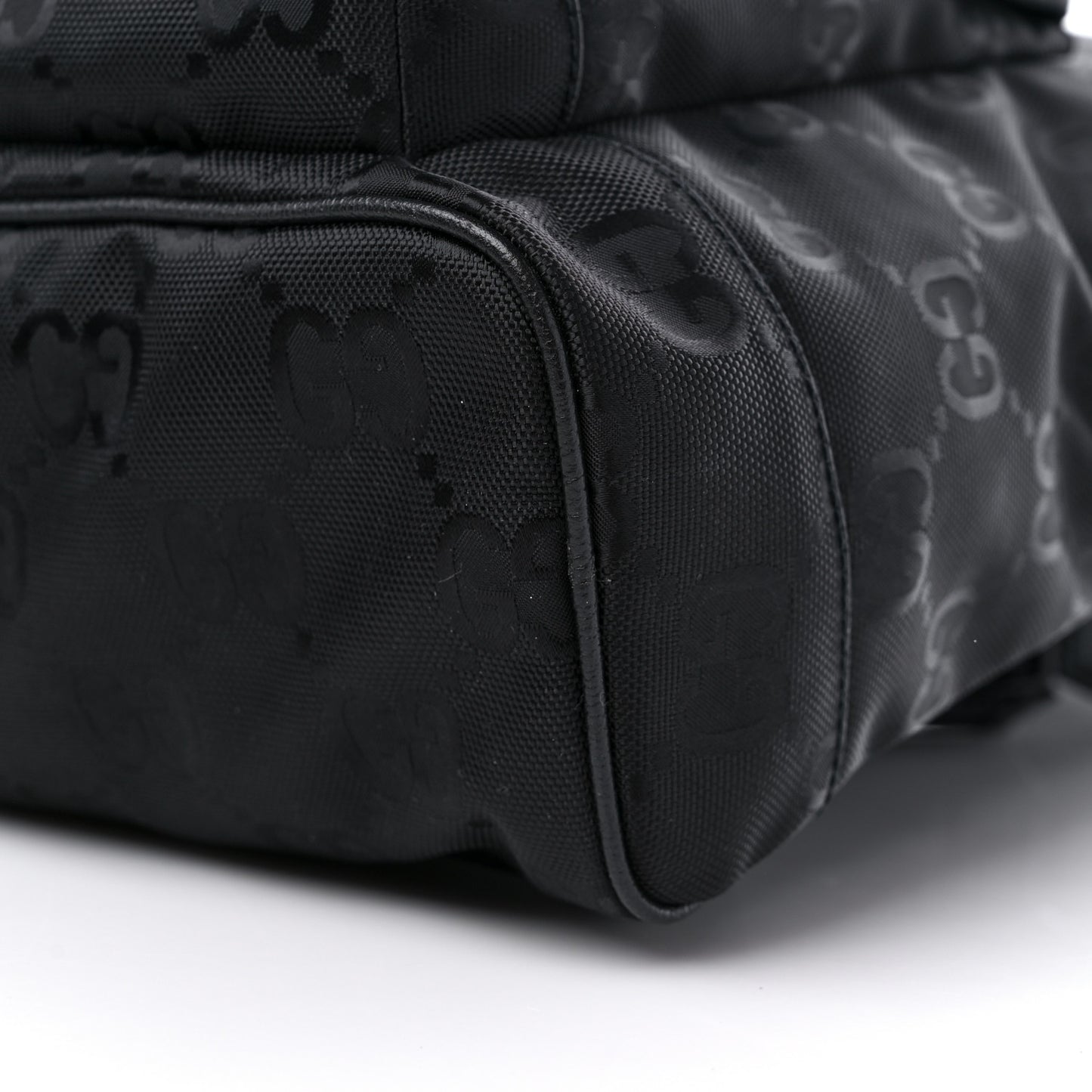 Econyl Nylon Monogram Off The Grid Backpack Black