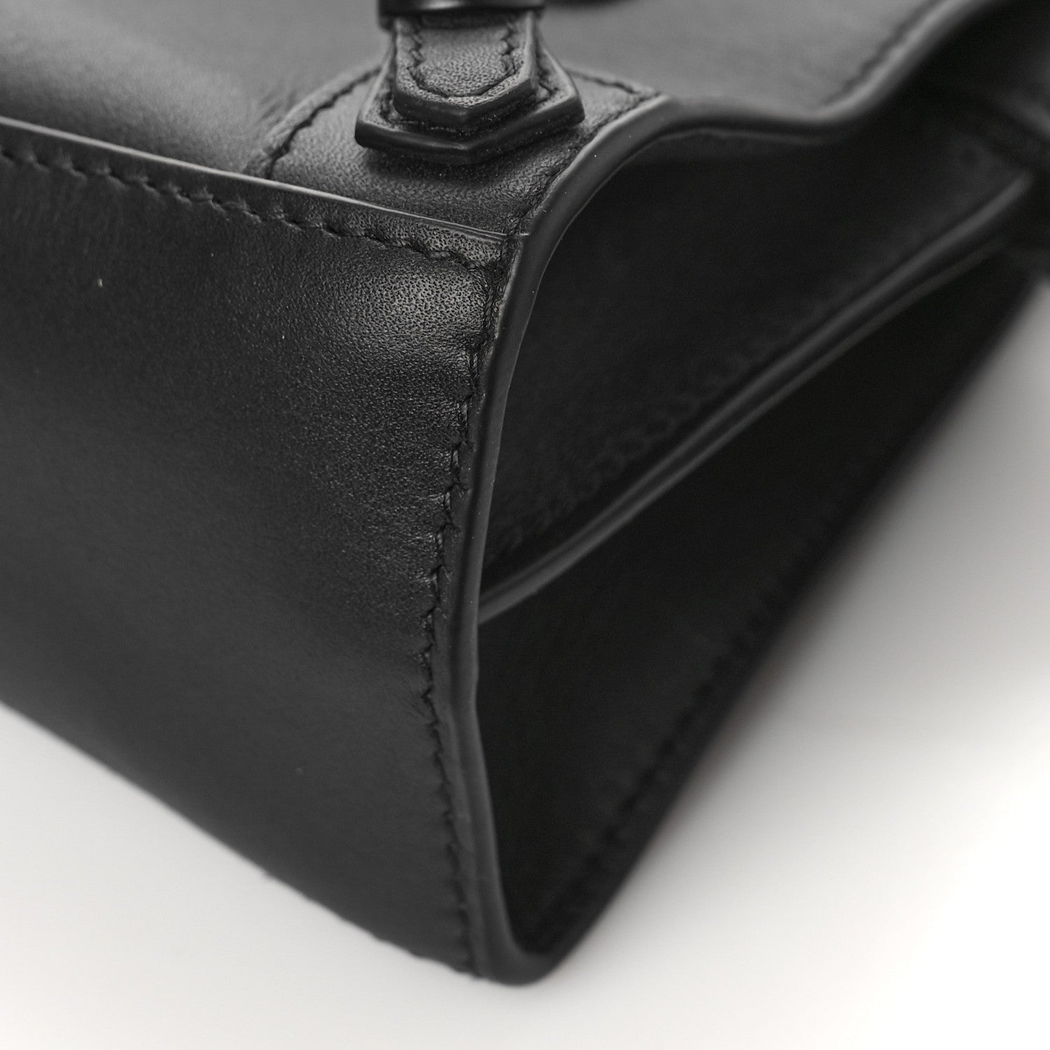 Balenciaga Smooth Calfskin Neo Classic Black Hardware Nano City Crossbody Black 8 of 9
