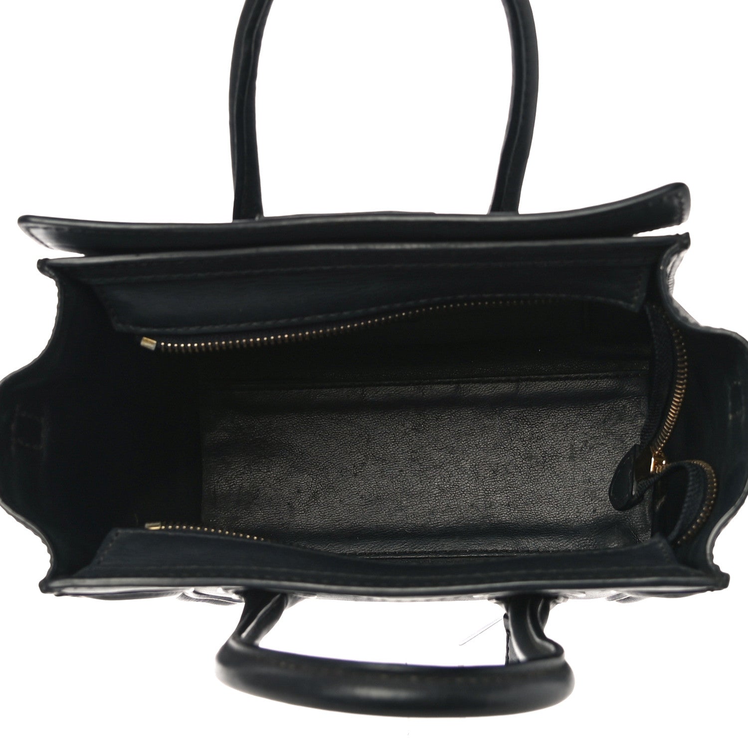 Celine Smooth Calfskin Nano Luggage Orage 5 of 13