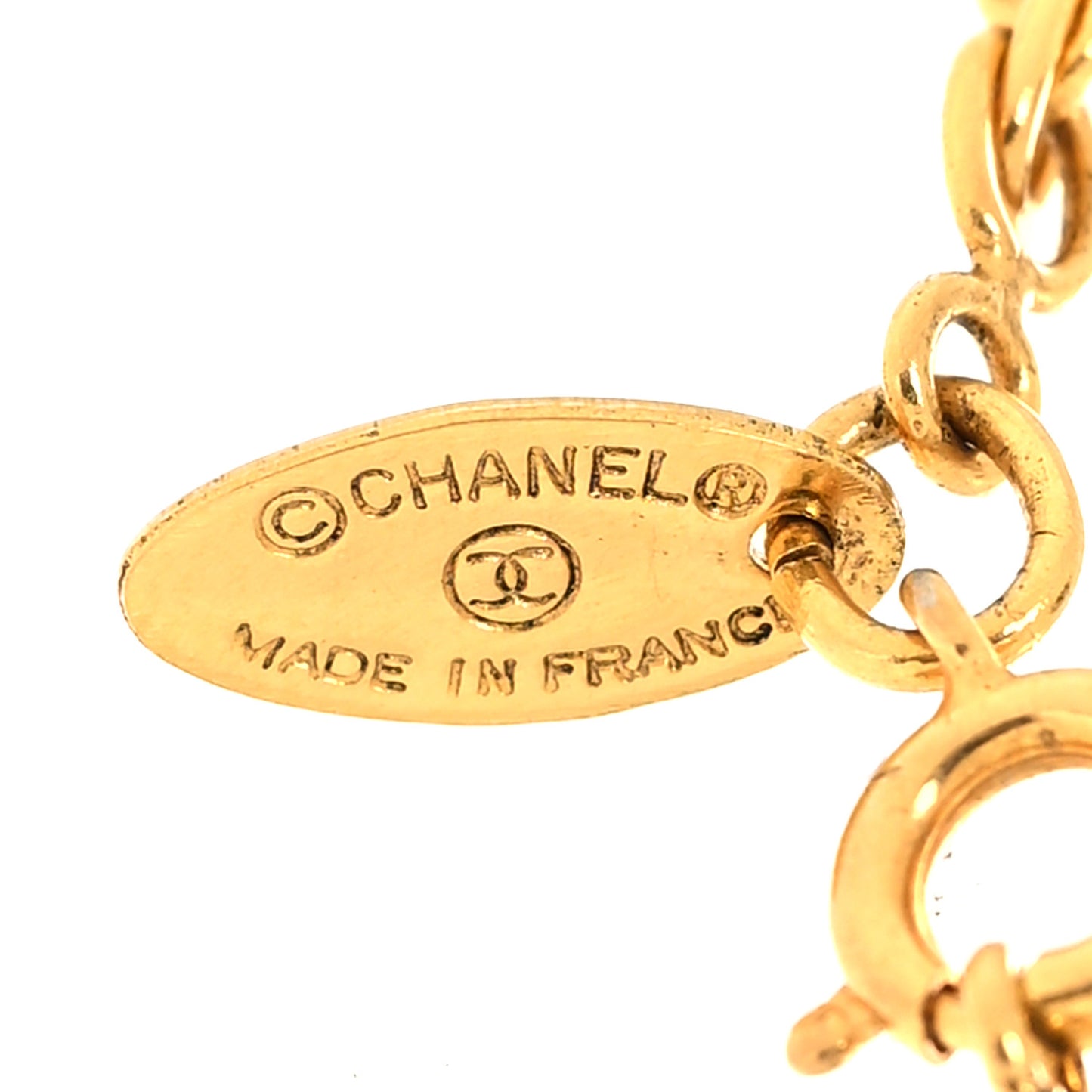 Crystal Knot Pendant Chain Necklace Gold