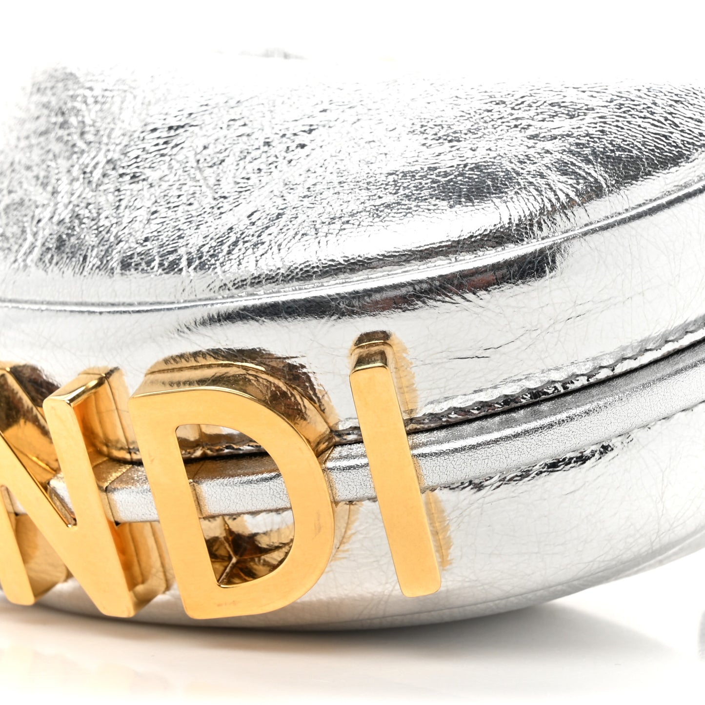 Rock Millenium Nano Fendigraphy Hobo Charm Argento