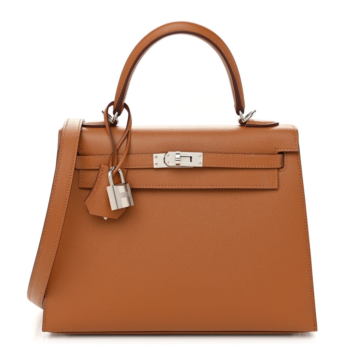Epsom Verso Kelly Sellier 25 Caramel Jaune Ambre