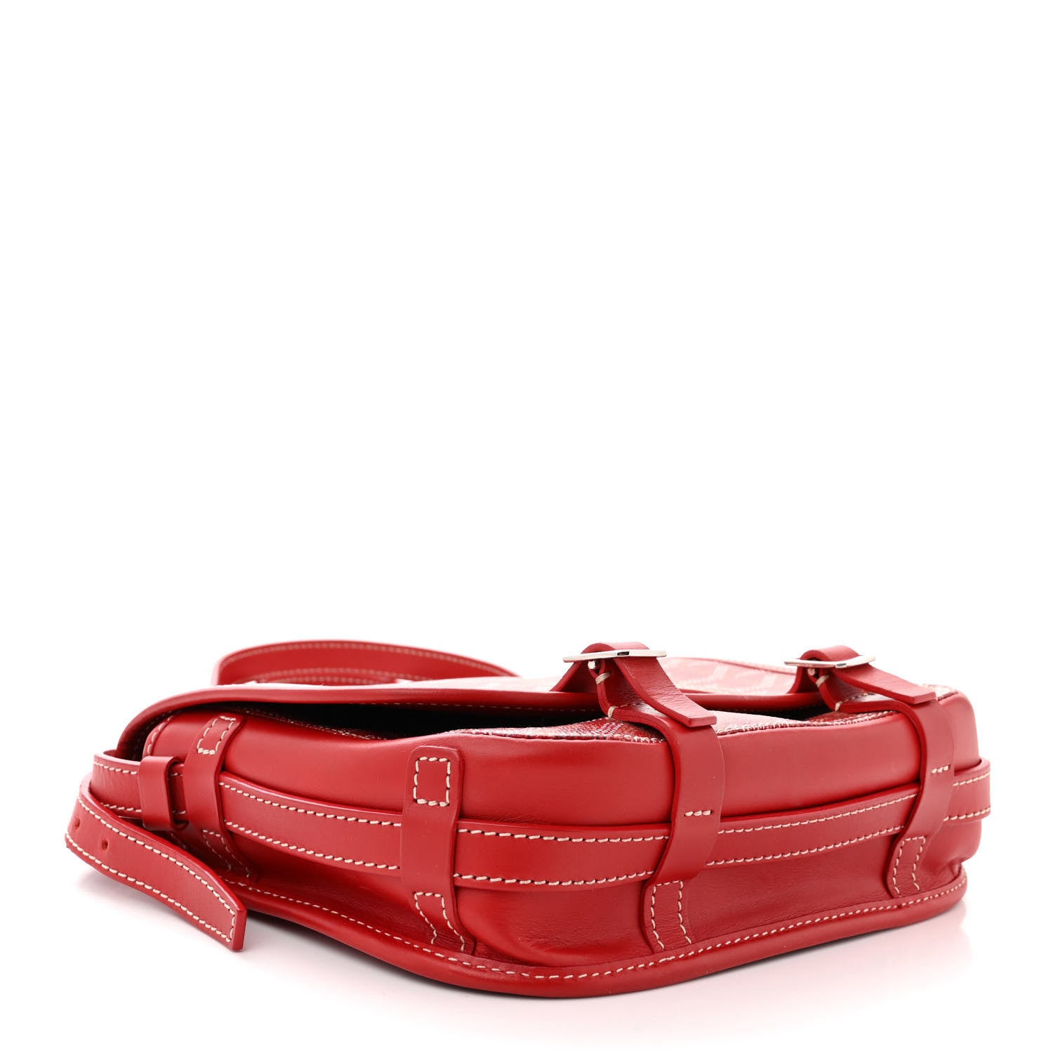 Goyard Goyardine Belvedere PM Messenger Bag Red 4 of 9