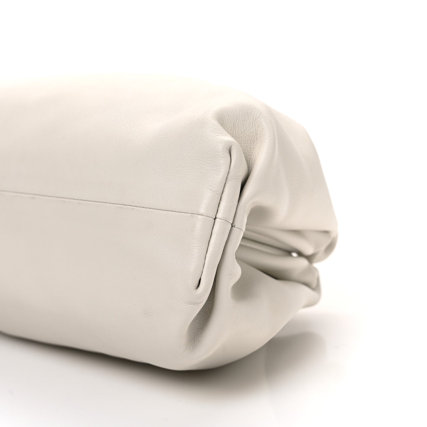 Calfskin Teen Pouch White