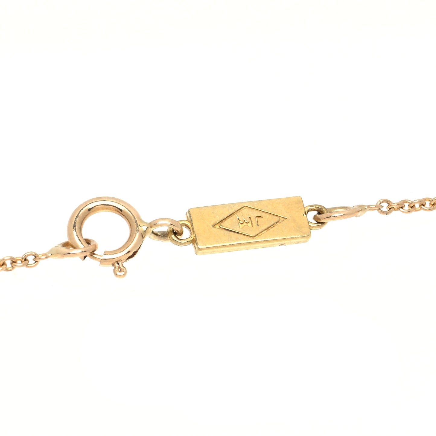 18K Yellow Gold Emerald Open Heart Pendant Necklace