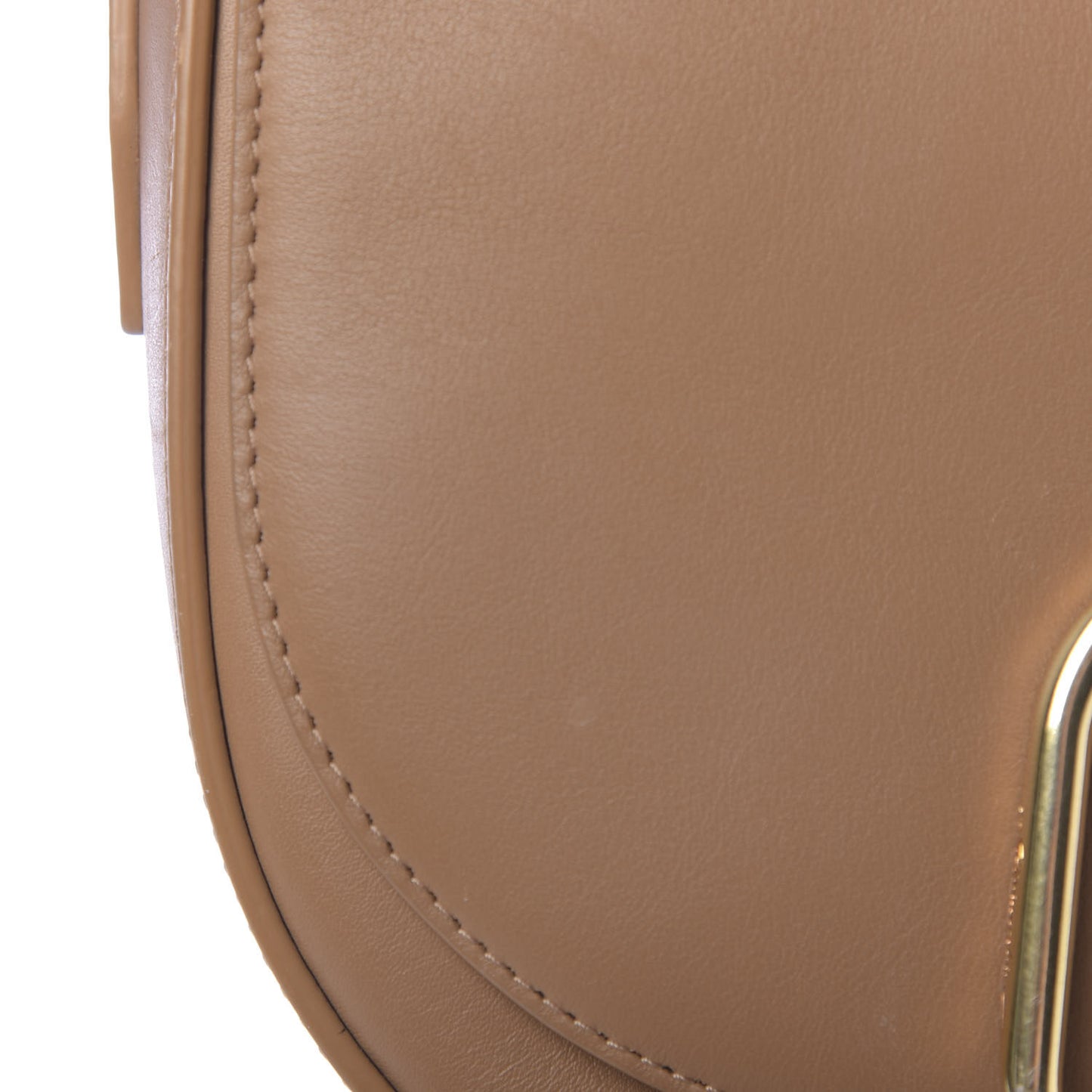 3.1 Calfskin Alix Saddle Crossbody Bag Tan