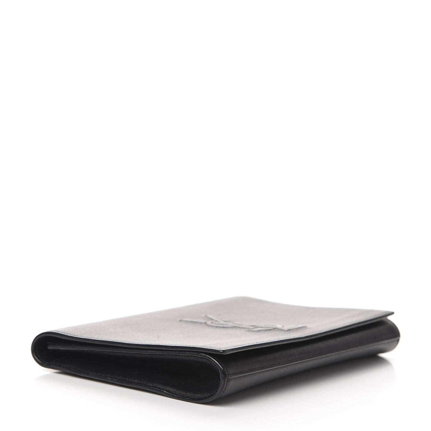 Calfskin Monogram Large Belle De Jour Clutch Black