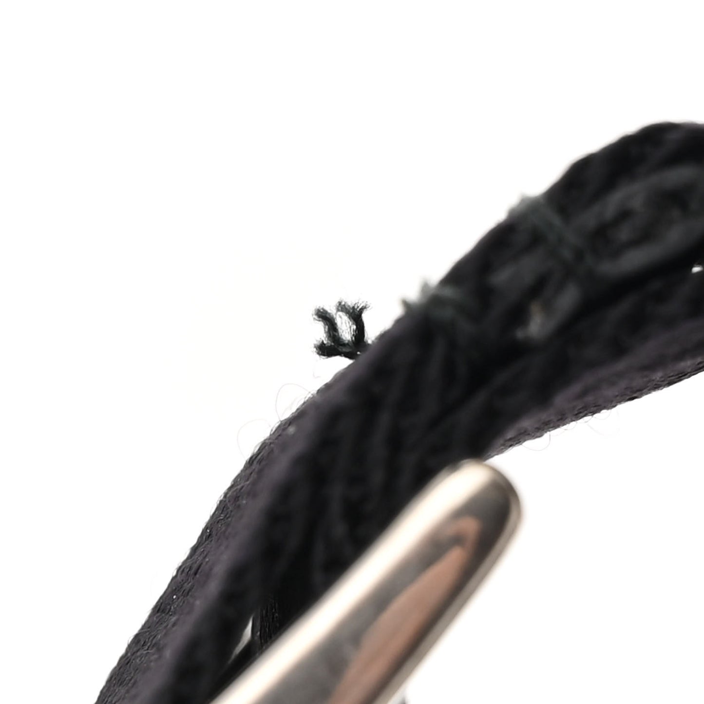 GG Supreme Monogram Web Messenger Bag Black