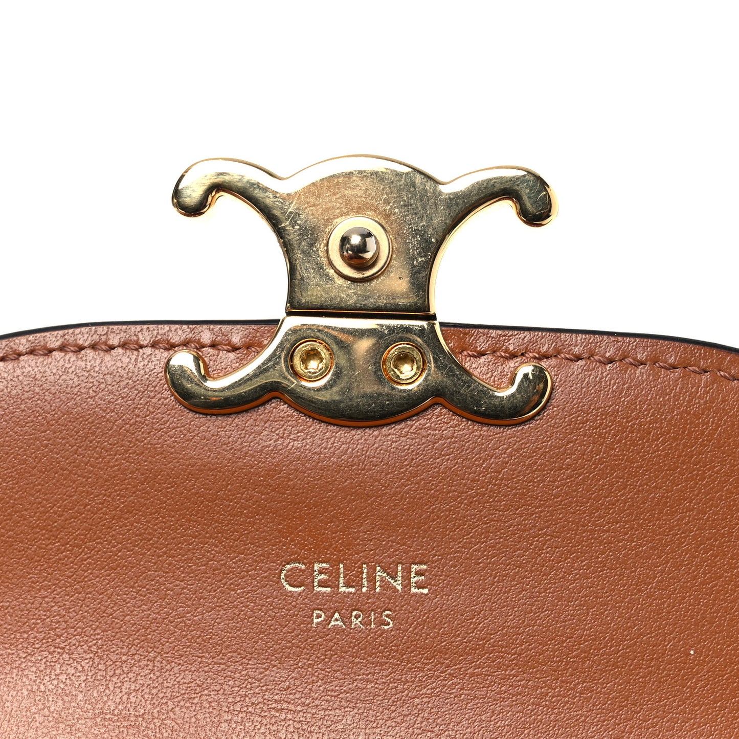 Triomphe Canvas Small Triomphe Wallet Tan
