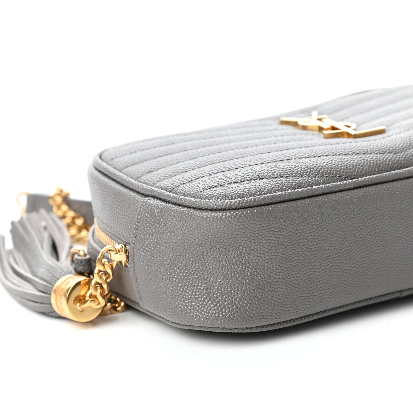 Grain De Poudre Matelasse Monogram Mini Lou Camera Bag Fog