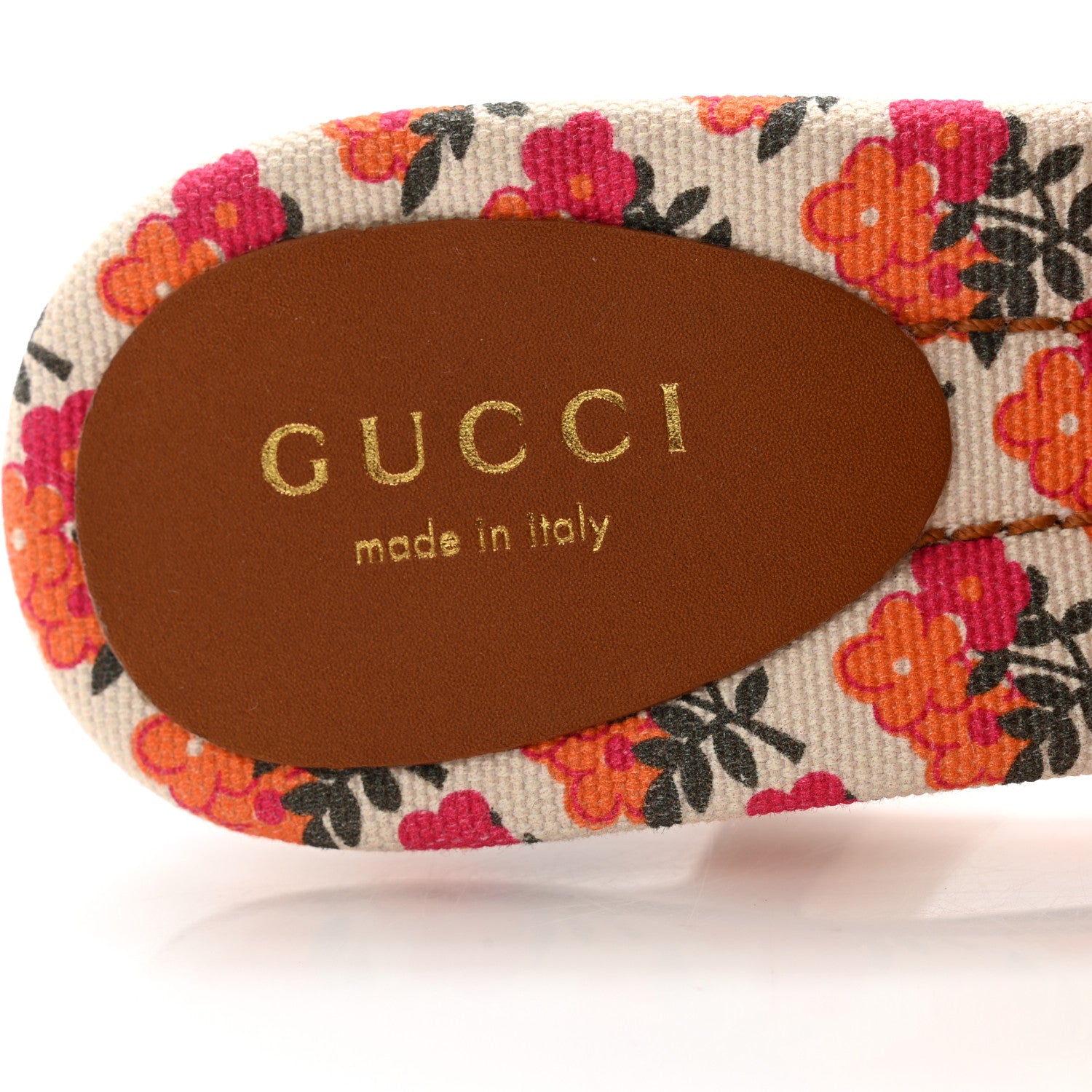 Gucci Raffia Malaga Kid Interlocking G Sandals 37.5 Natural 6 of 12
