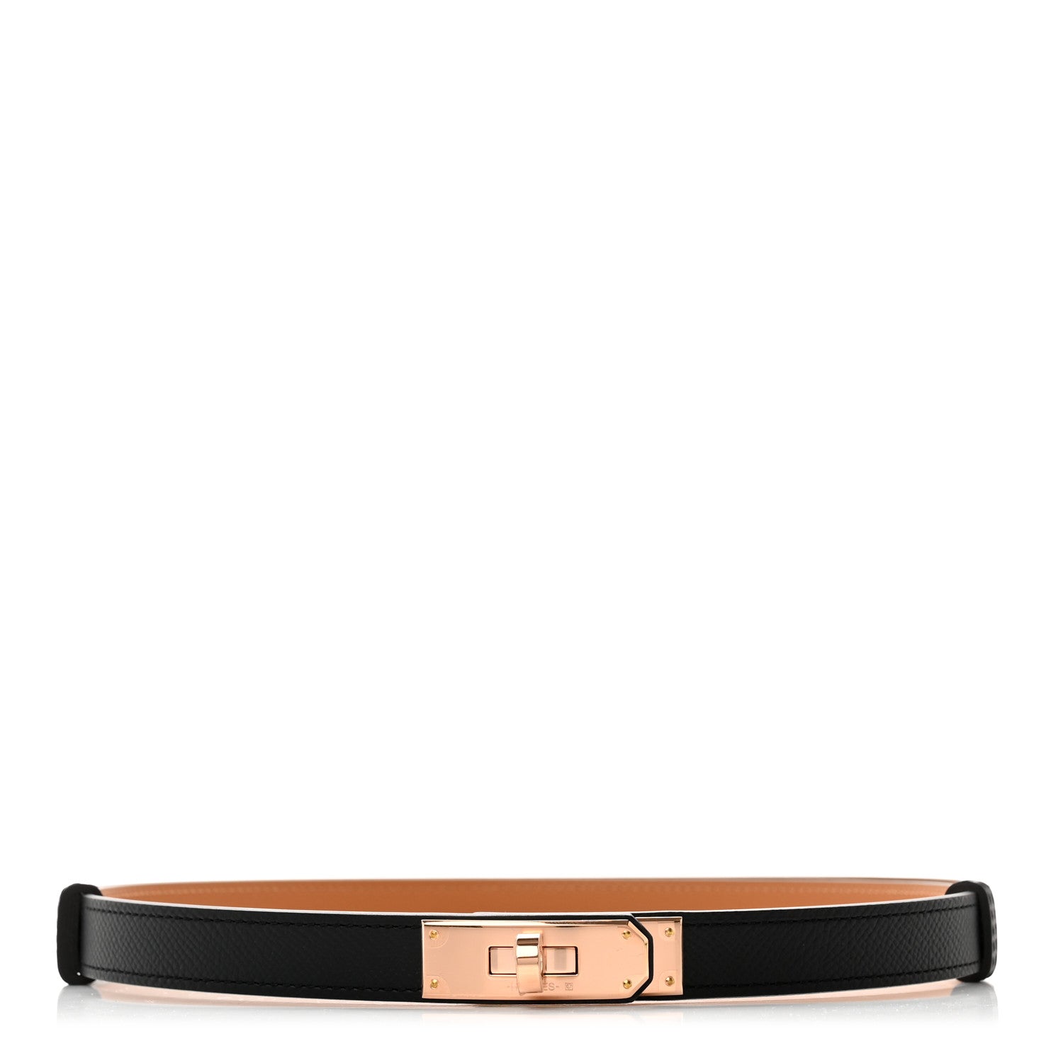 Hermes Epsom Kelly Belt Black 1 of 5