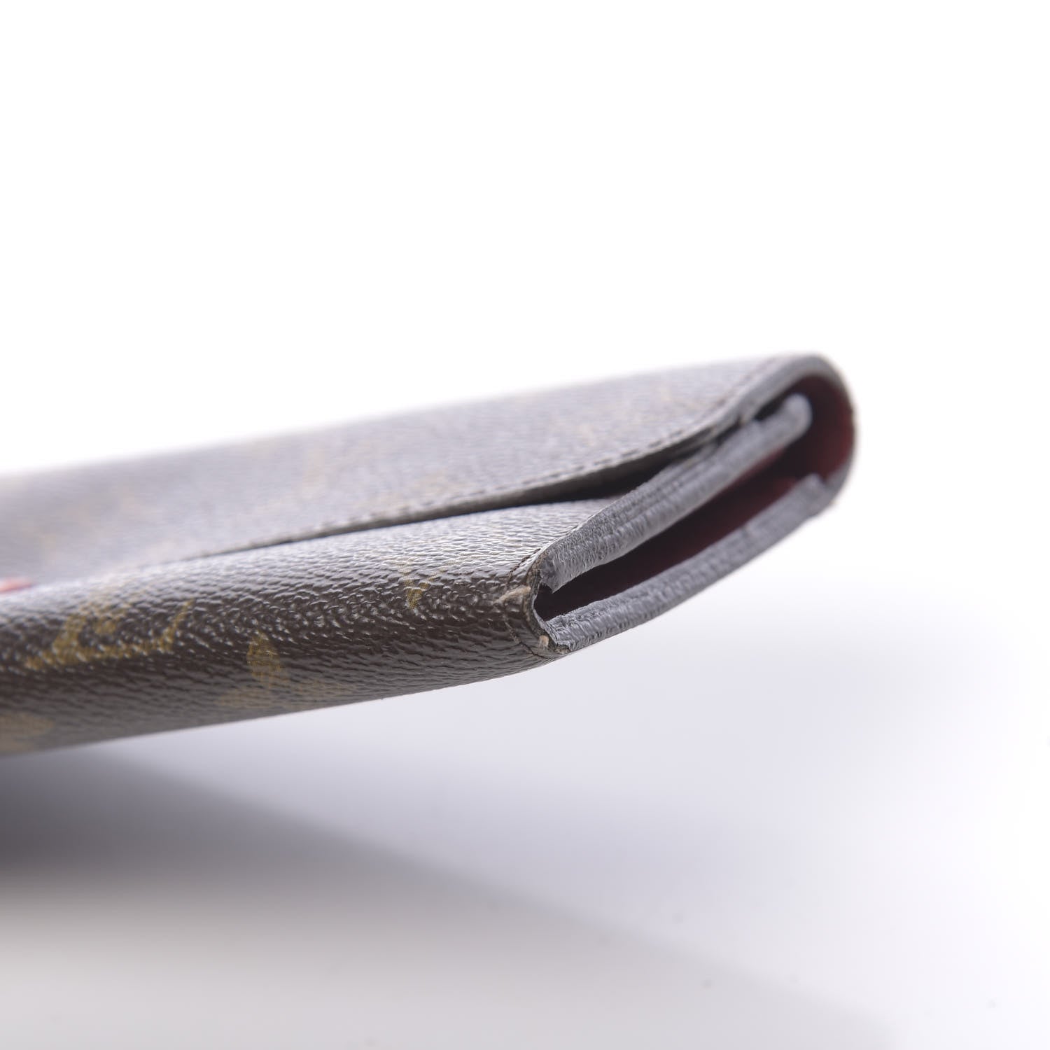 Louis Vuitton Monogram Emilie Wallet Red 13 of 15