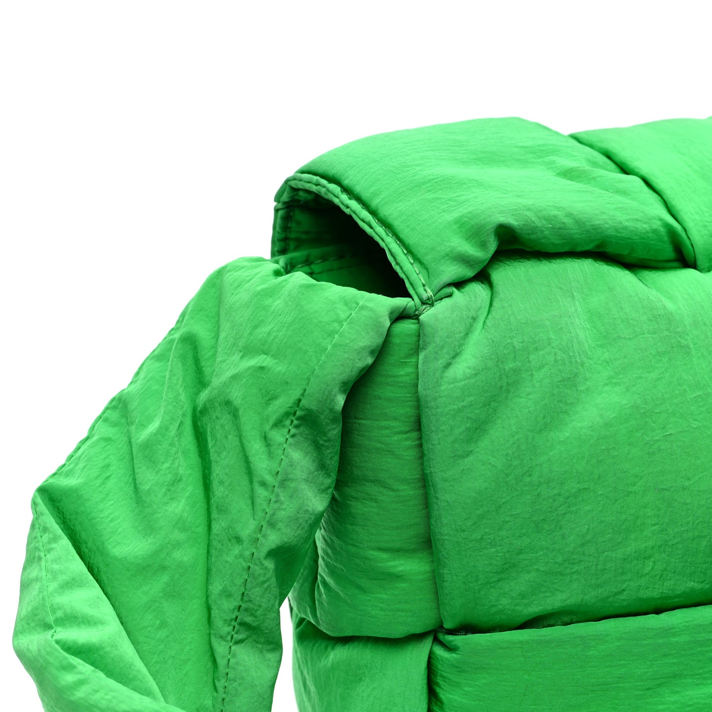 Nylon Intrecciato Padded Tech Cassette Bag Parakeet