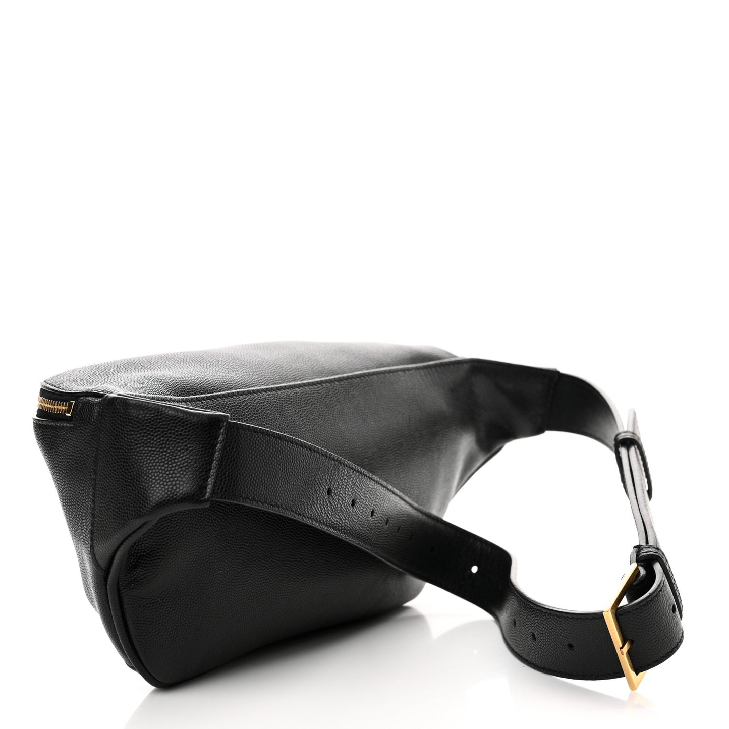 Grain De Poudre Monogram Belt Bag Black