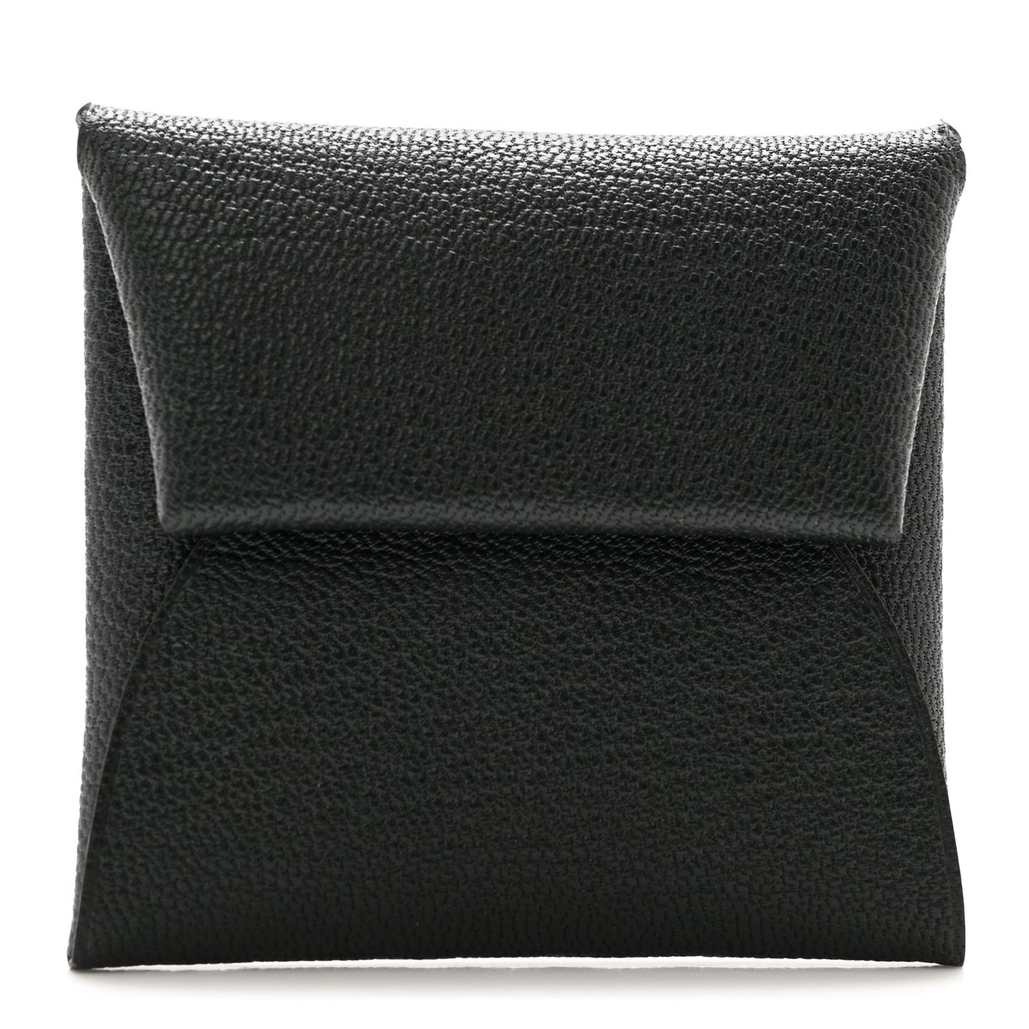 Chevre Mysore Bastia Verso Coin Purse Black Mauve Pale