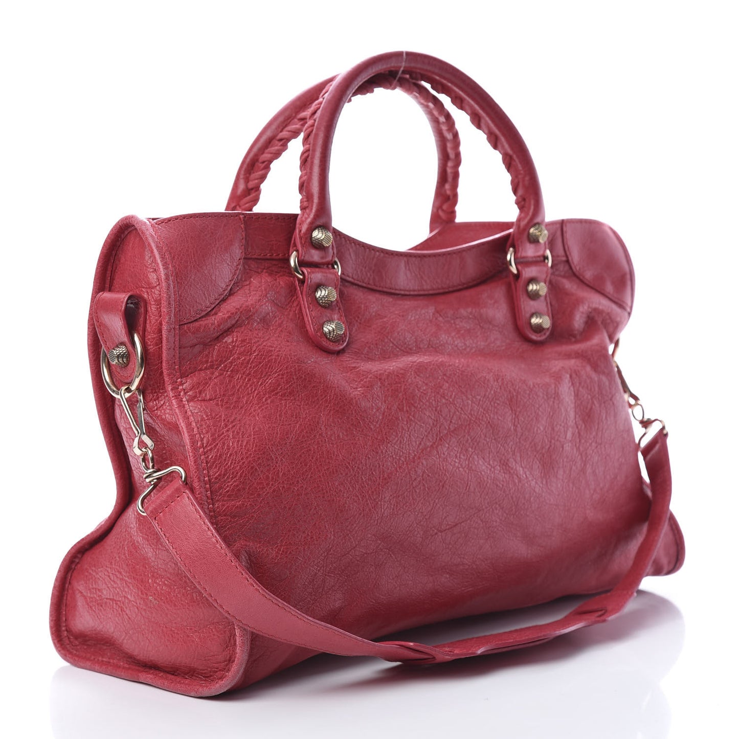 Agneau Giant 12 Gold Hardware City Rose Thulian