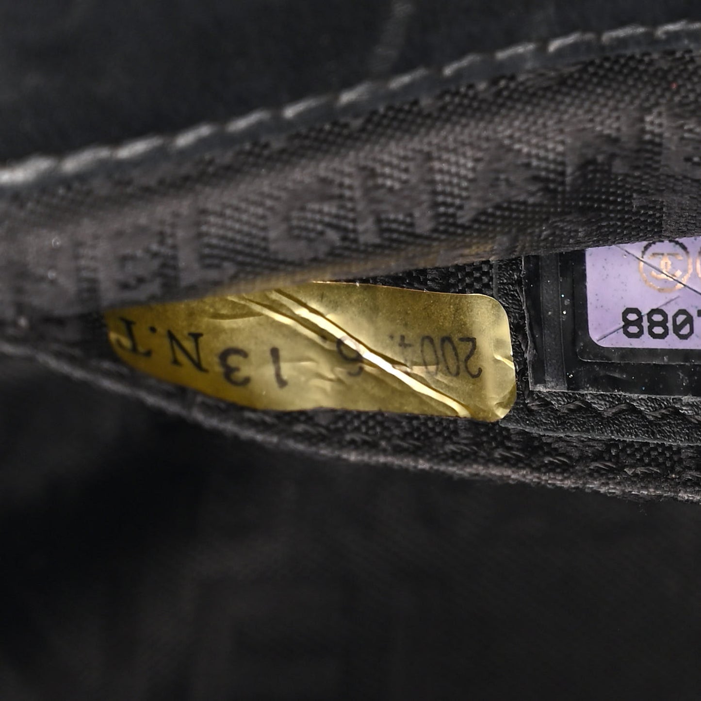 Lambskin Quilted Mini Chocolate Bar Camellia Flap Black