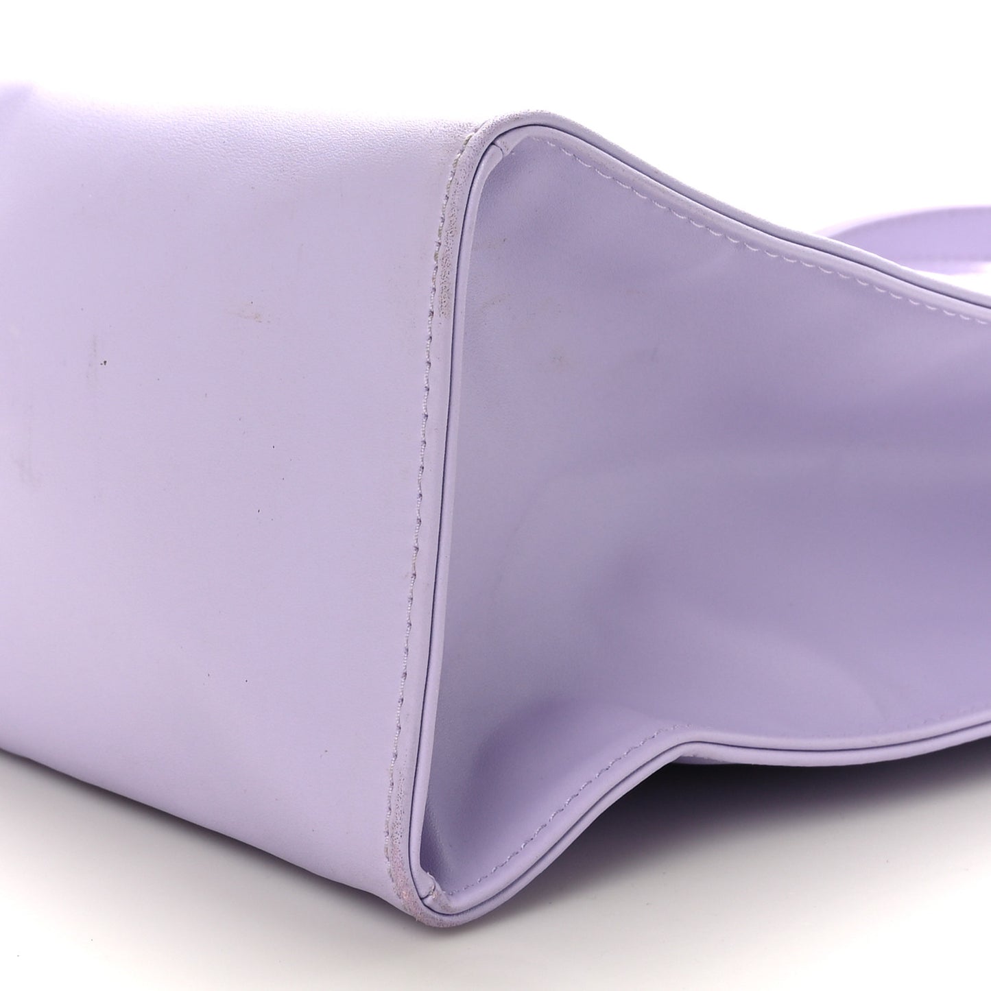 Vegan Leather Medium Shopping Bag Lavender