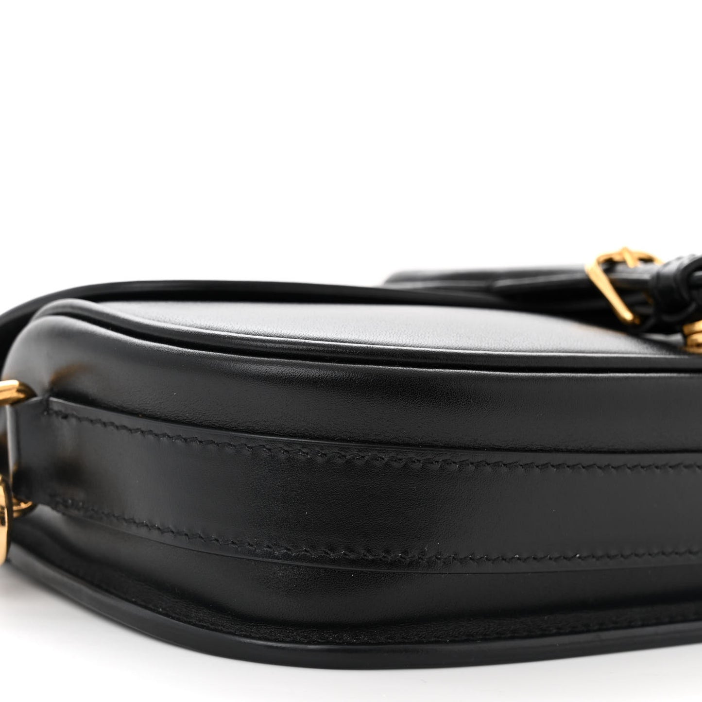 Box Calfskin East West Bobby Bag Black