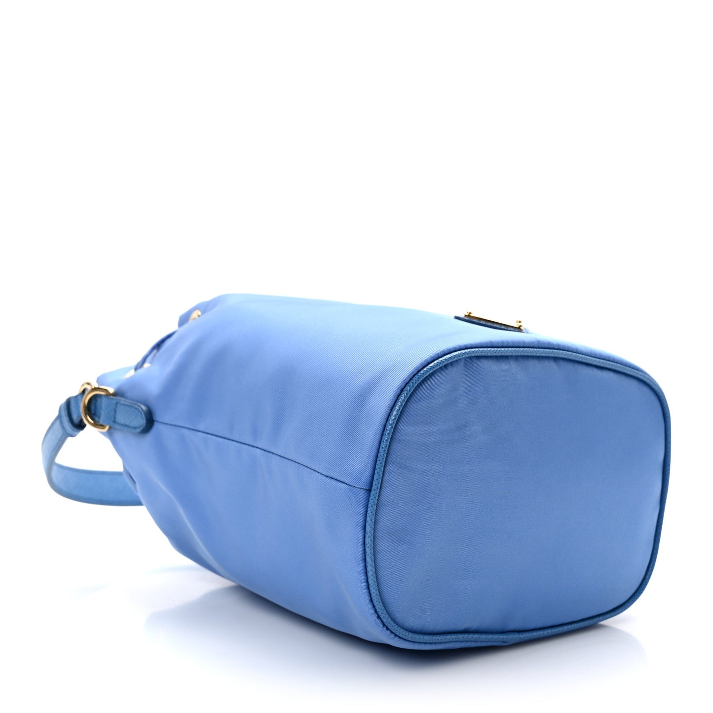 Tessuto Nylon Saffiano Mini Bucket Bag Onda