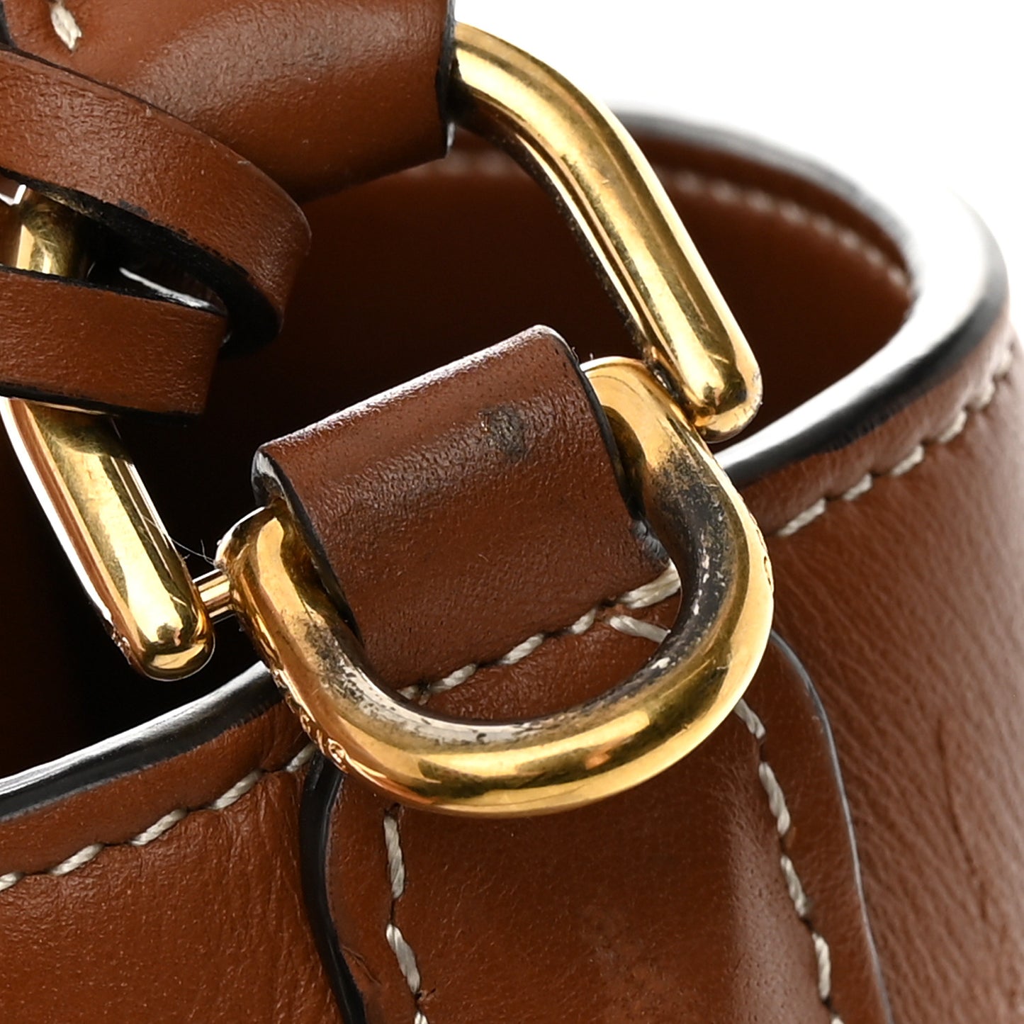 Smooth Calfskin Bucket 16 Bag Tan