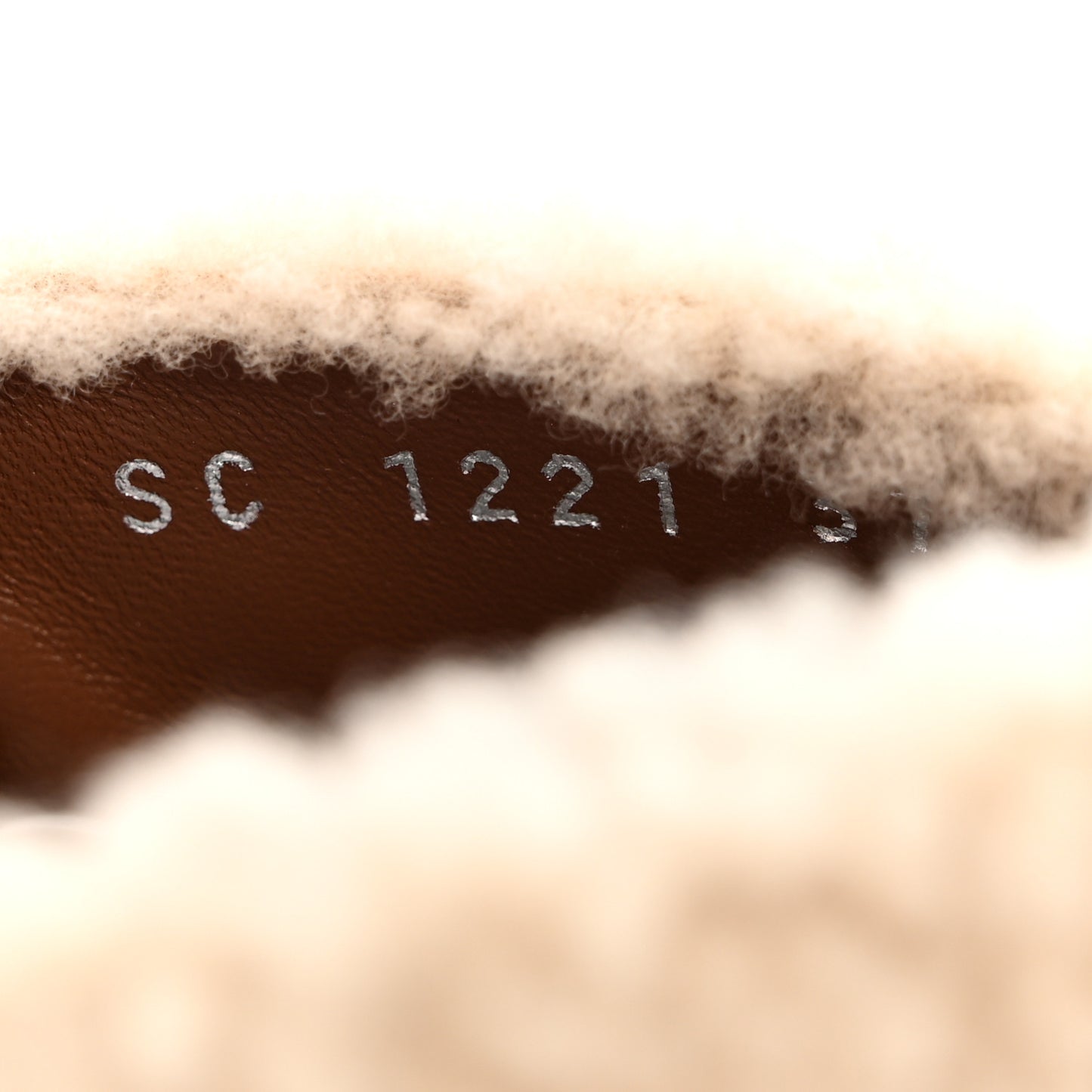 Shearling Paseo Flat Comfort Mule 37 Brown