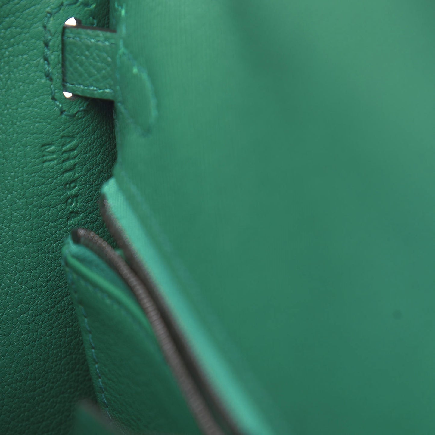 Epsom Kelly Sellier 25 Vert Vertigo