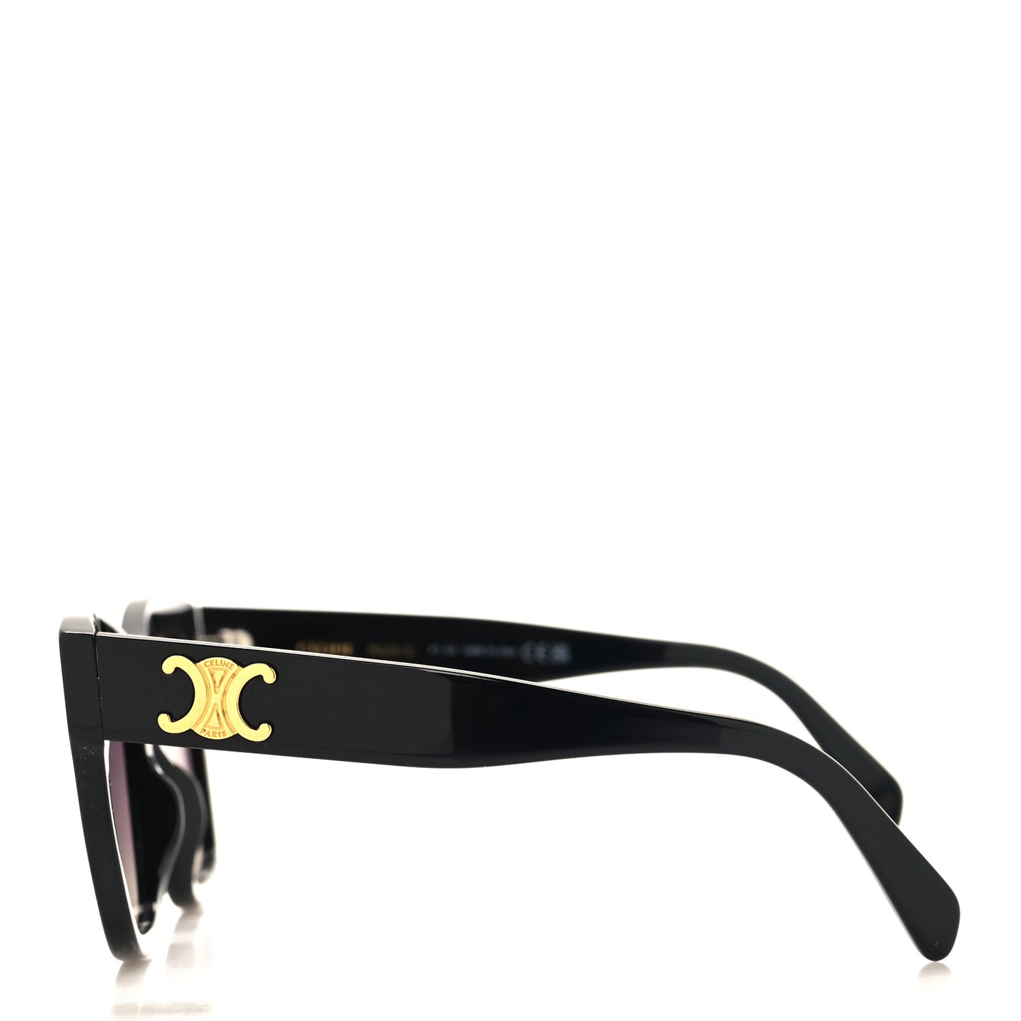 Acetate Triomphe Sunglasses CL 40253I Black