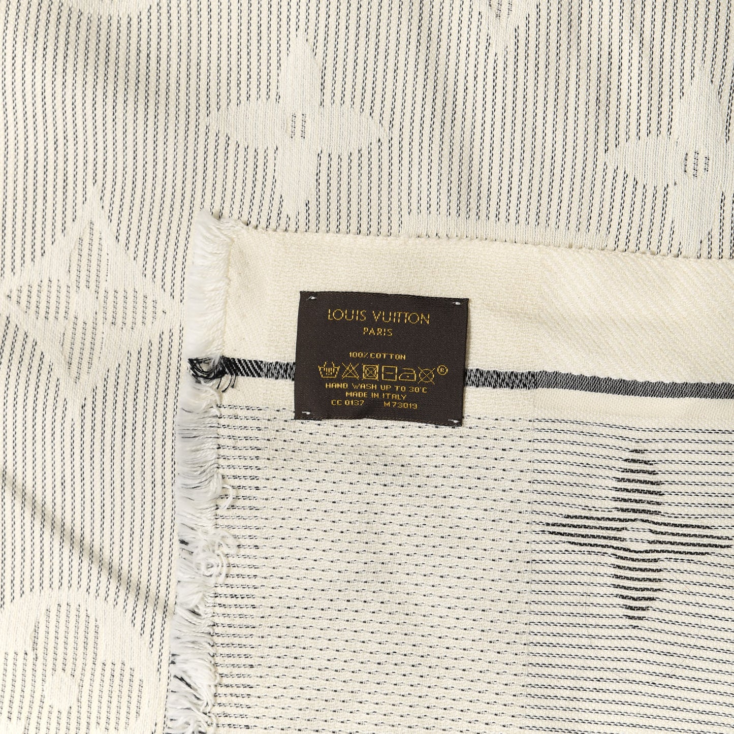 Cotton Sunnygram Fouta Black White