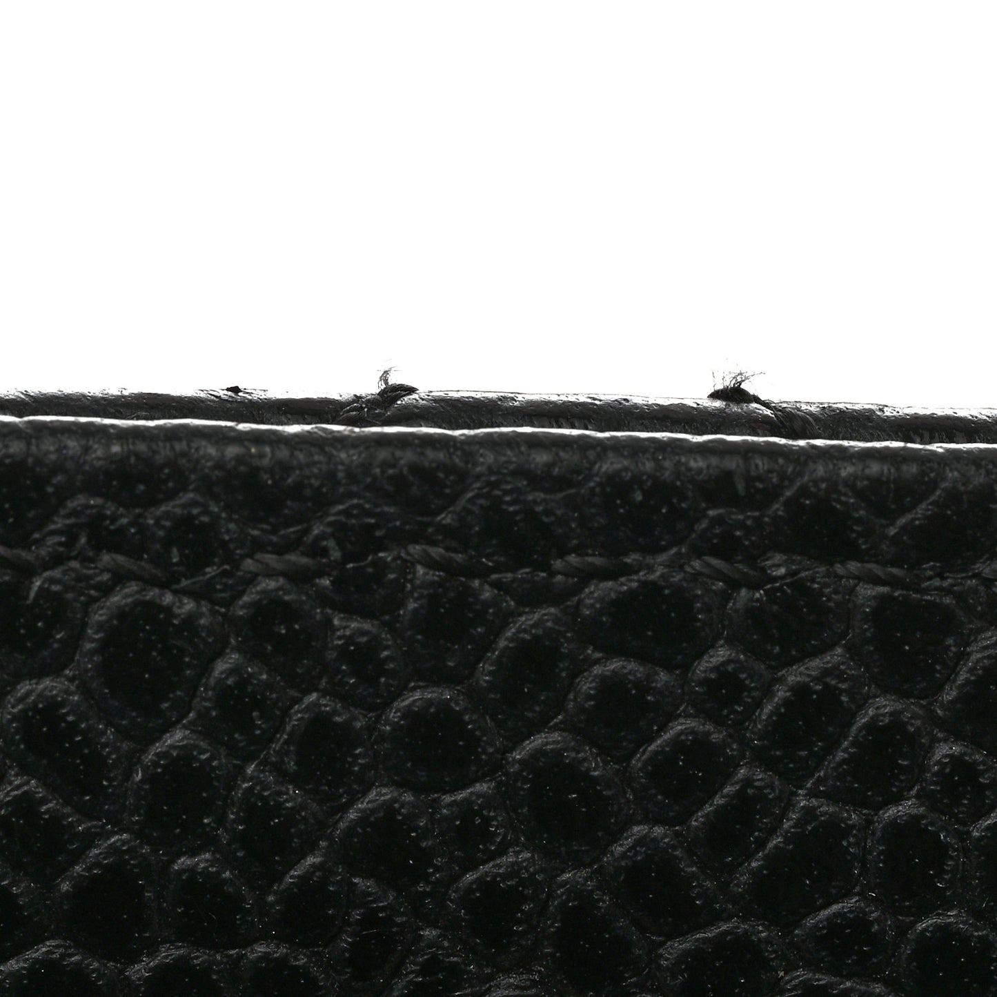 Caviar Quilted Large Gusset Flap Wallet Black