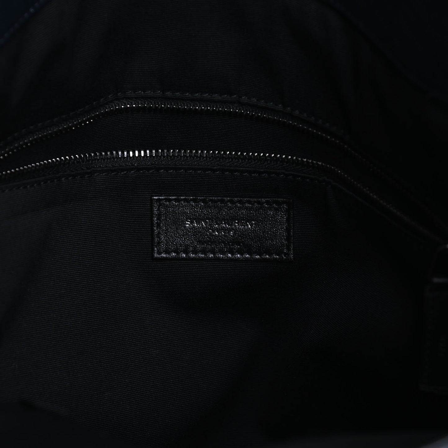 Crinkled Calfskin Matelasse Monogram Niki Shoulder Bag Deep Marine