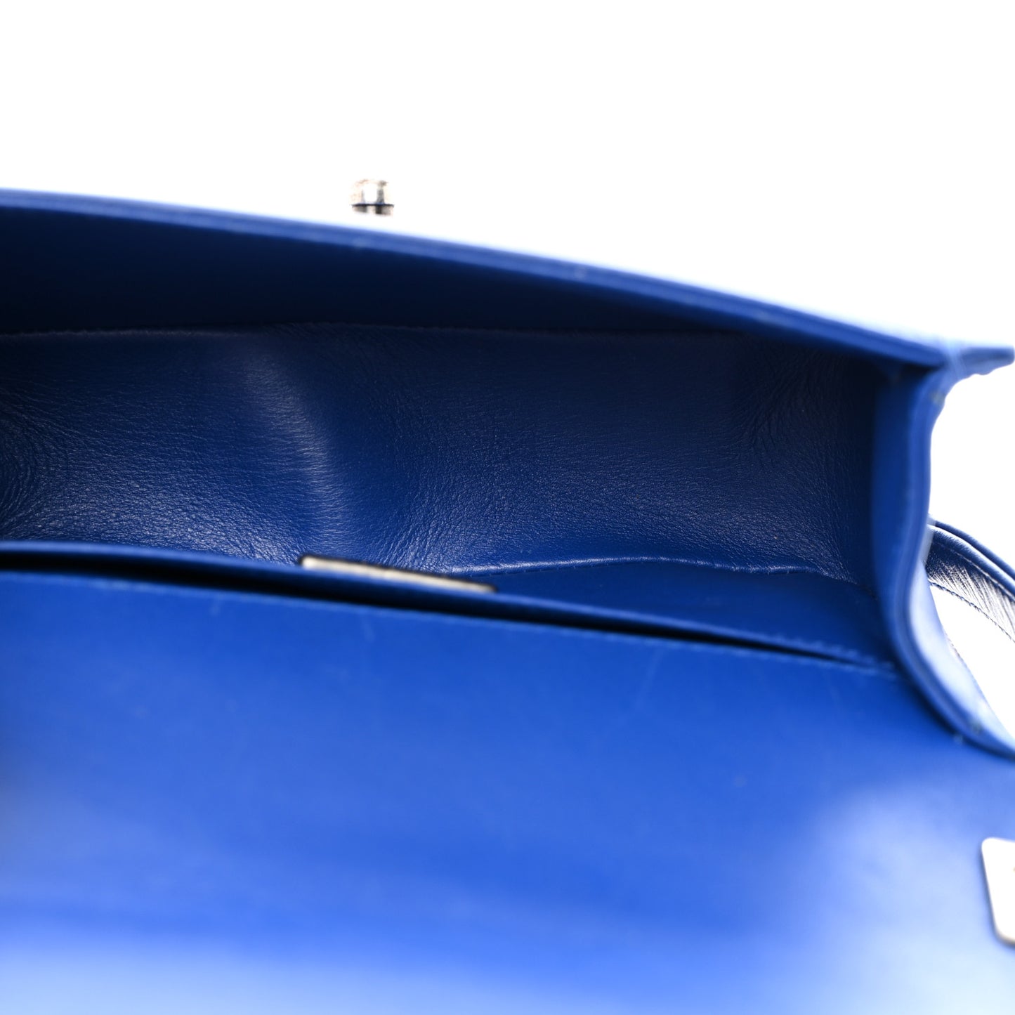 Galuchat Stingray Small Boy Flap Blue