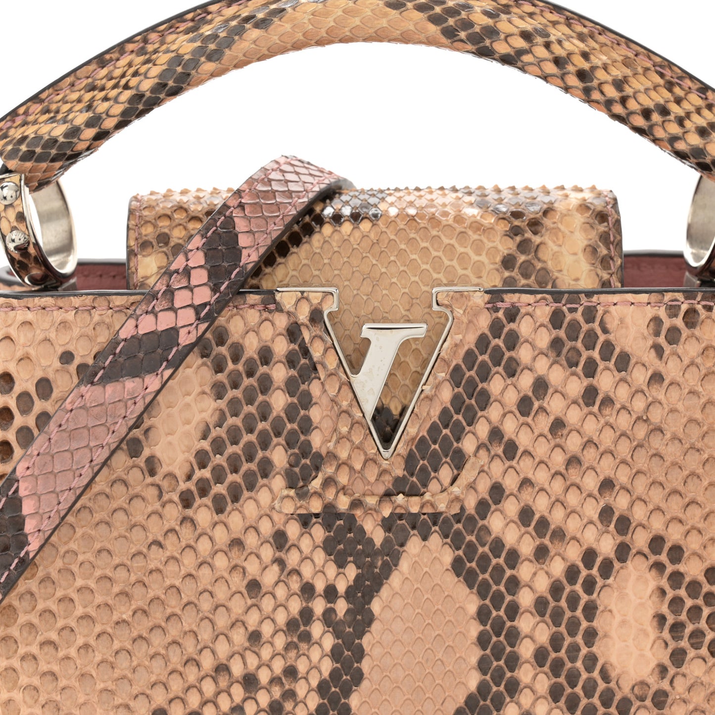 Python Capucines Mini Rose Clair