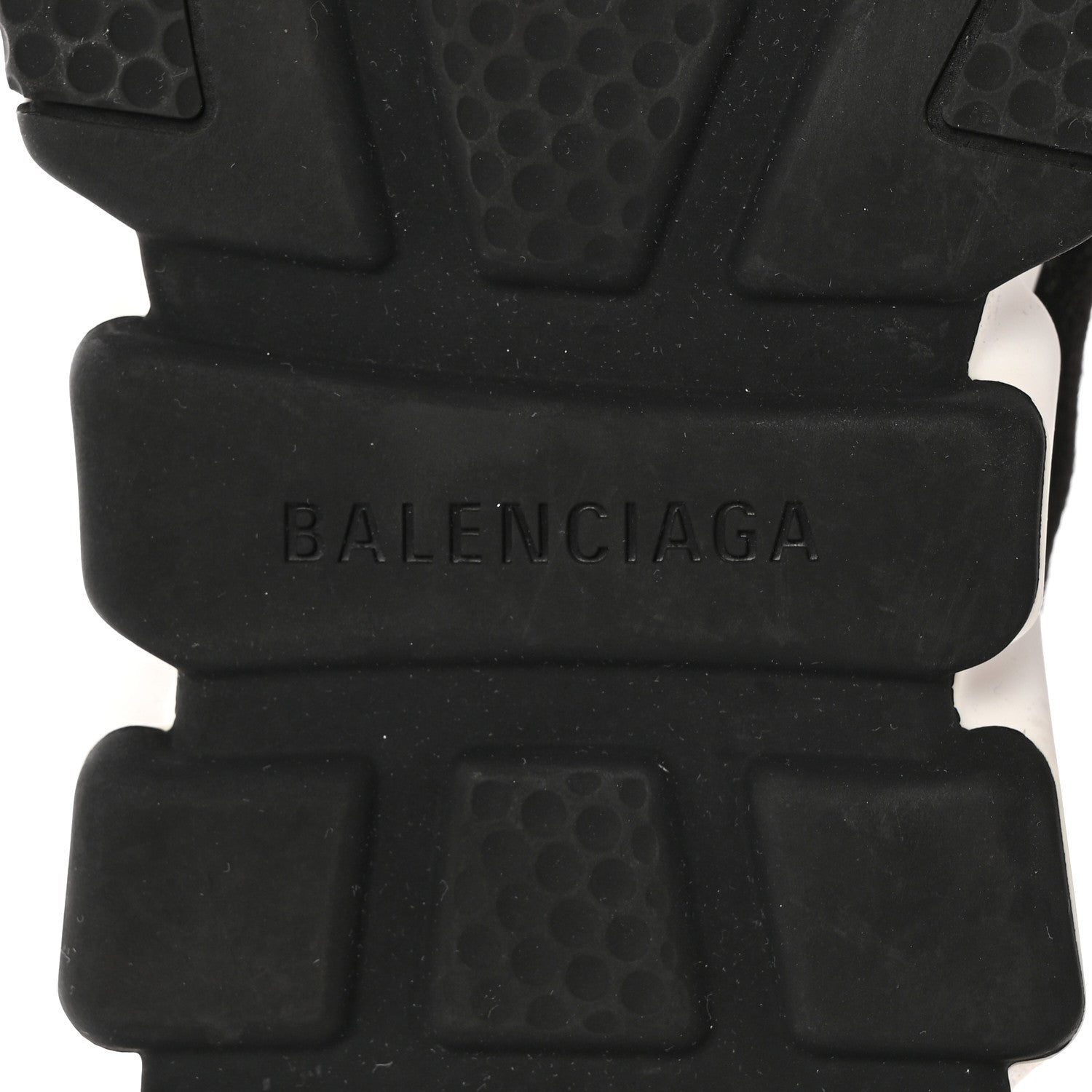 Balenciaga Neoprene Knit Allover Logo Womens Speed Lace Up Sneakers 37 Black 6 of 12