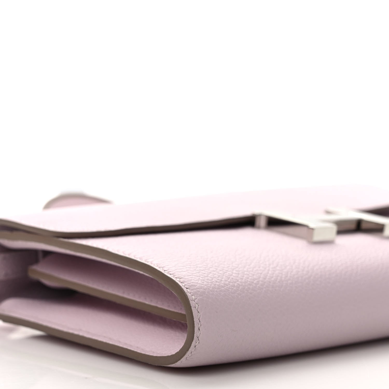 Hermes Evercolor Constance Wallet To Go Mauve Pale 6 of 8