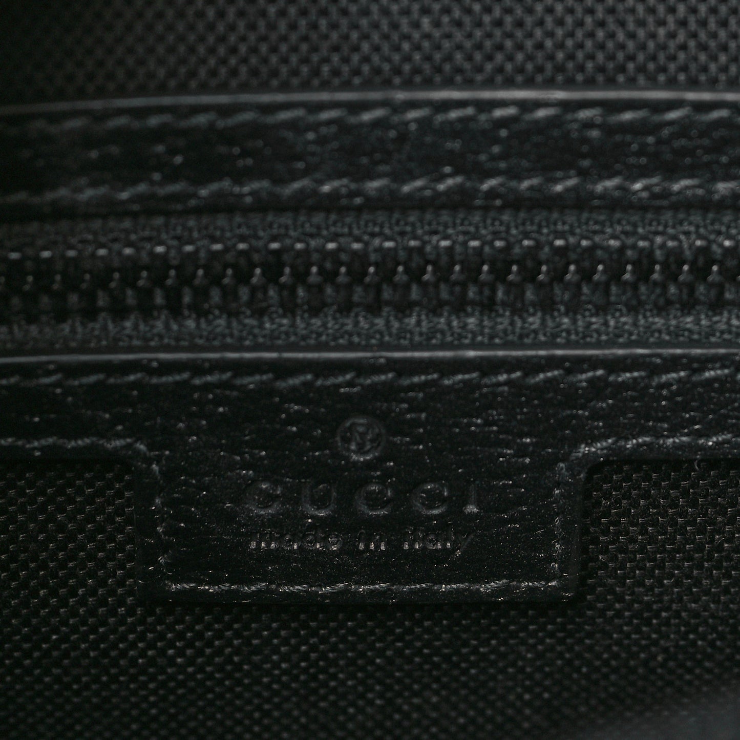 Textured Dollar Calfskin Web Monochrome Large Diana Tote Bag Black