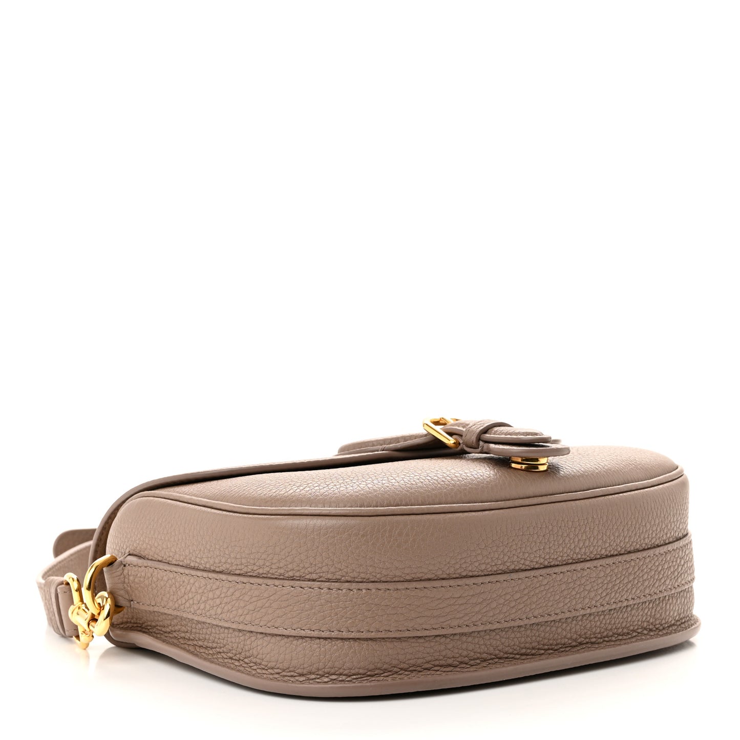 Grained Calfskin Medium Bobby Flap Taupe