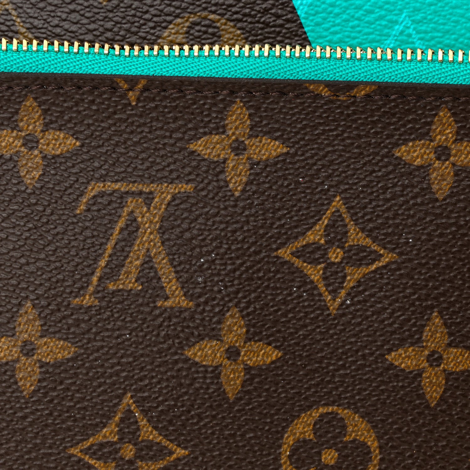 Louis Vuitton Monogram V Neverfull MM Turquoise 12 of 12