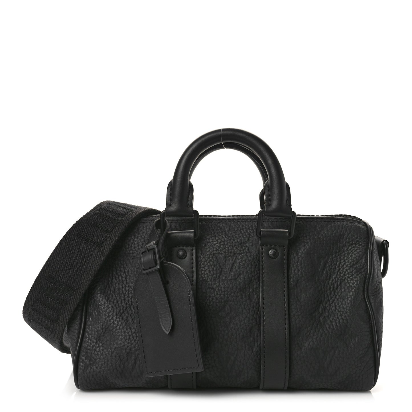 Monogram Taurillon Keepall Bandouliere 25 Black